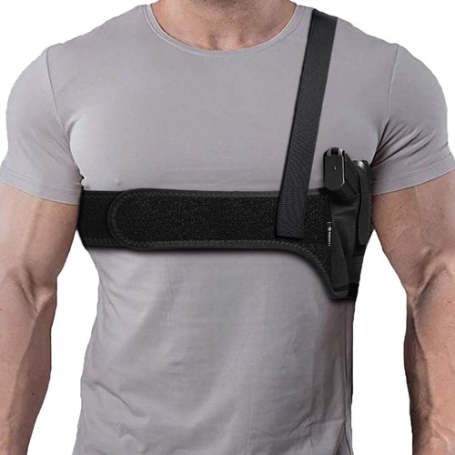 Versatile Concealed Carry Shoulder Holster for Men & Women - Quick Draw Design - Picture 3 of 9