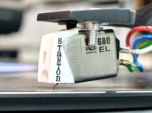 Original Stanton 680 EL Cartridge w/ D6800ELII, 3x D6800EL Styli & Box (Tested!) - Picture 10 of 14