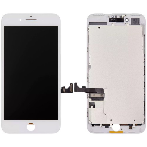 LCD Assembly With Steel Plate Compatible For iPhone 7 Plus (Aftermarket) (White) - Picture 5 of 5