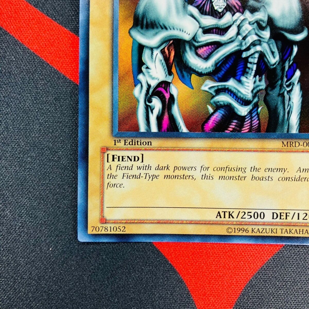 Yu-Gi-Oh! Summoned Skull MRD-003 1st Edition Ultra Rare Yu-Gi-Oh! Summoned Skull MRD-003 1st Edition Ultra Rare