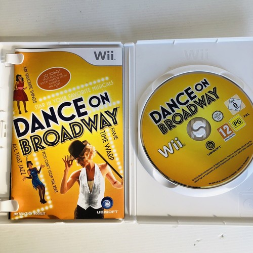 Mint Disc Nintendo Wii Dance on Broadway - Inc Manual Wii U Comp. Free Postage - Bild 3 von 3