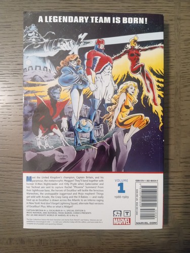 Excalibur Epic Collection Vol. 1 The Sword is Drawn TPB Marvel Comics - Picture 2 of 2