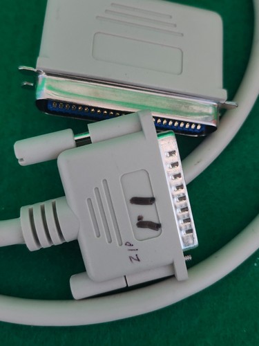 SCSI Cable 50 Pin Male 25 Pin Female 6 Ft - Picture 3 of 5