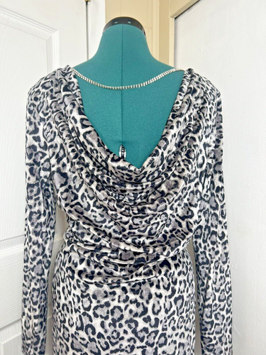 Michael Kors Dress For Women Large NWT Animal Print - Picture 6 of 7