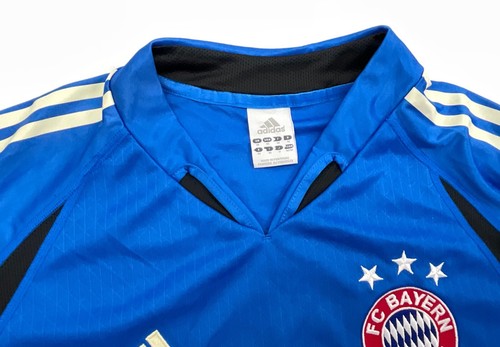 Adidas Bayern Monaco Munchen 2004-05 KAHN #1 Maglia Maglia Calcio Portiere, M - Foto 12 di 24