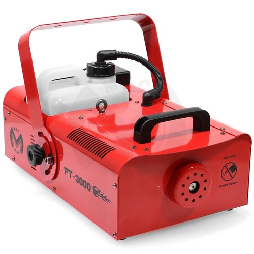F3000 DMX Nebelmaschine rot, Funkfernbedienung FOG 3000W Nebel Rauch Feuerwehr - Bild 1 von 10