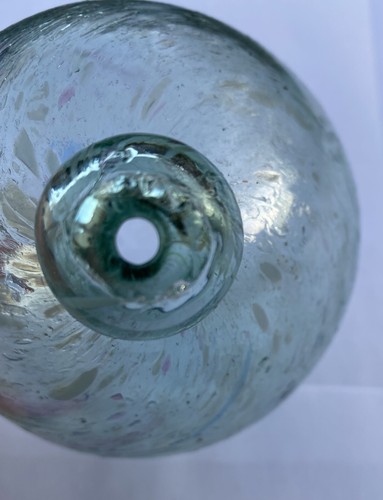 Glaskugel mundgeblasen, Durchmesser ca. 11 cm - Bild 5 von 9