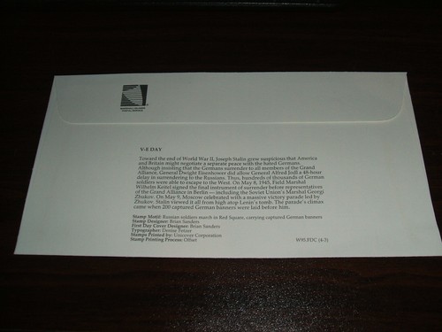 Marshall Islands - 8th May 1995 - V-E Day - FDC - Picture 2 of 4