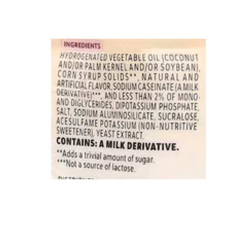 Coffee Mate Sugar Free Vanilla Caramel Creamer 289.1g Gluten Lactose Free (USA) - Picture 4 of 5