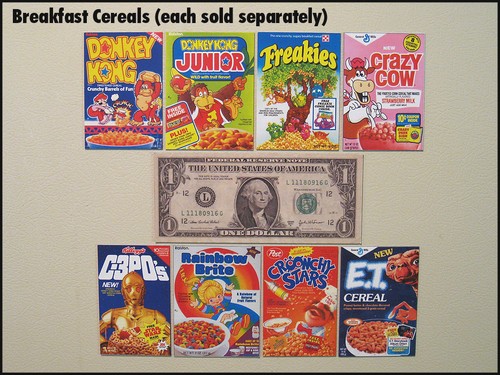 Fridge Fun Refrigerator Magnet SMURF BERRY CRUNCH BREAKFAST CEREAL 80s Retro - Picture 5 of 5