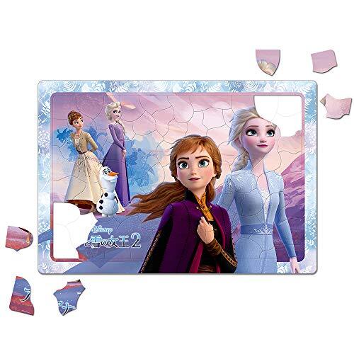 80-Piece Kids Puzzle Frozen 2 Anna and Elsa Child Puzzle - Picture 3 of 5