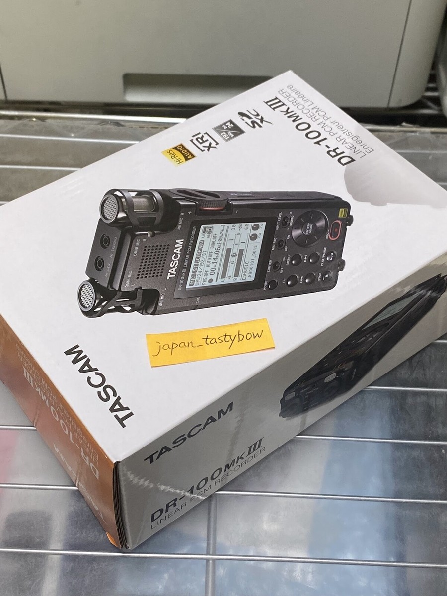 TASCAM DR-100mkIII 2-Channel Portable Digital Recorder | eBay