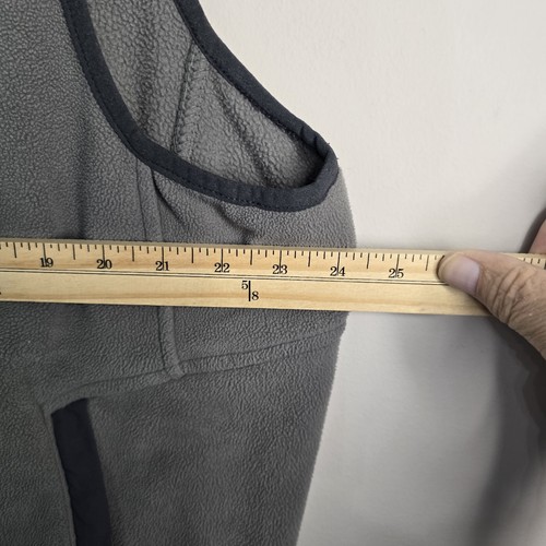 LL Bean Full Zip Wool Blend Winter Mens Sweater Vest Fleece Lined Size XL - Picture 5 of 8