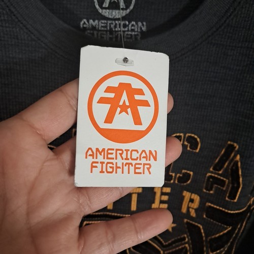 American Fighter Herren Thermohemd Large anthrazit Affliction MMA Athletic UFC - Bild 7 von 9