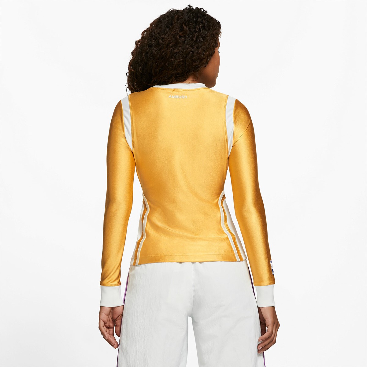 NEW NIKE x AMBUSH NBA COLLECTION LAKERS WOMENS SZ MEDIUM MINERAL