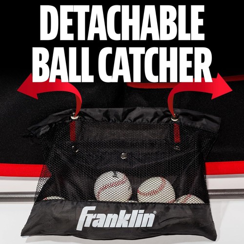 Franklin Sports Baseball Pitching Target and Rebounder Net - 2-In-1 Switch Hitte - Picture 5 of 9