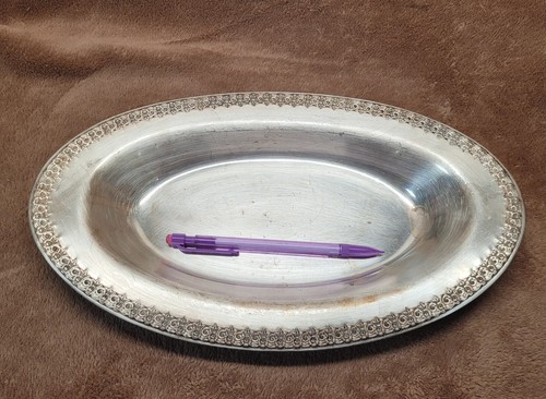 Silverplated Dishes Lot of 2 1847 Rogers Rose Marie & International Wakefield - Picture 5 of 22