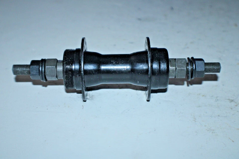 Buje trasero para bicicleta Velocity negro 28H 120 mm tuerca/perno MTB tierra grava envío rápido a EE. UU. Foto 2 de 4