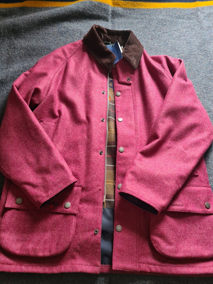 Barbour X Noah Beaufort Wool Jacket Size Large | eBay Barbour X Noah Beaufort Wool Jacket Size Large | eBay