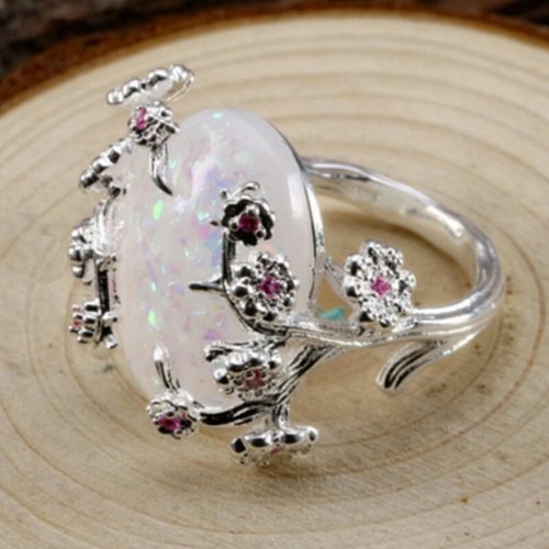 Elegant Jewelry Women Wedding Ring Size 6-10 925 Rings Cubic Zirconia - Bild 23 von 29