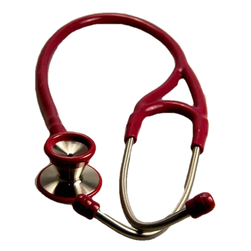 VALUEMED Professional BURGANDY Tube Doctors Cardiology Stethoscope Pro CE