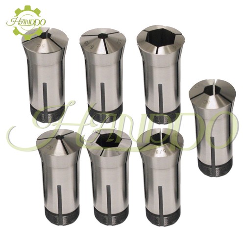 7PC 5C Hex. Collet set 0.0006TIR 1/4", 5/16", 3/8", 1/2", 5/8", 3/4", 7/8" - Picture 2 of 6