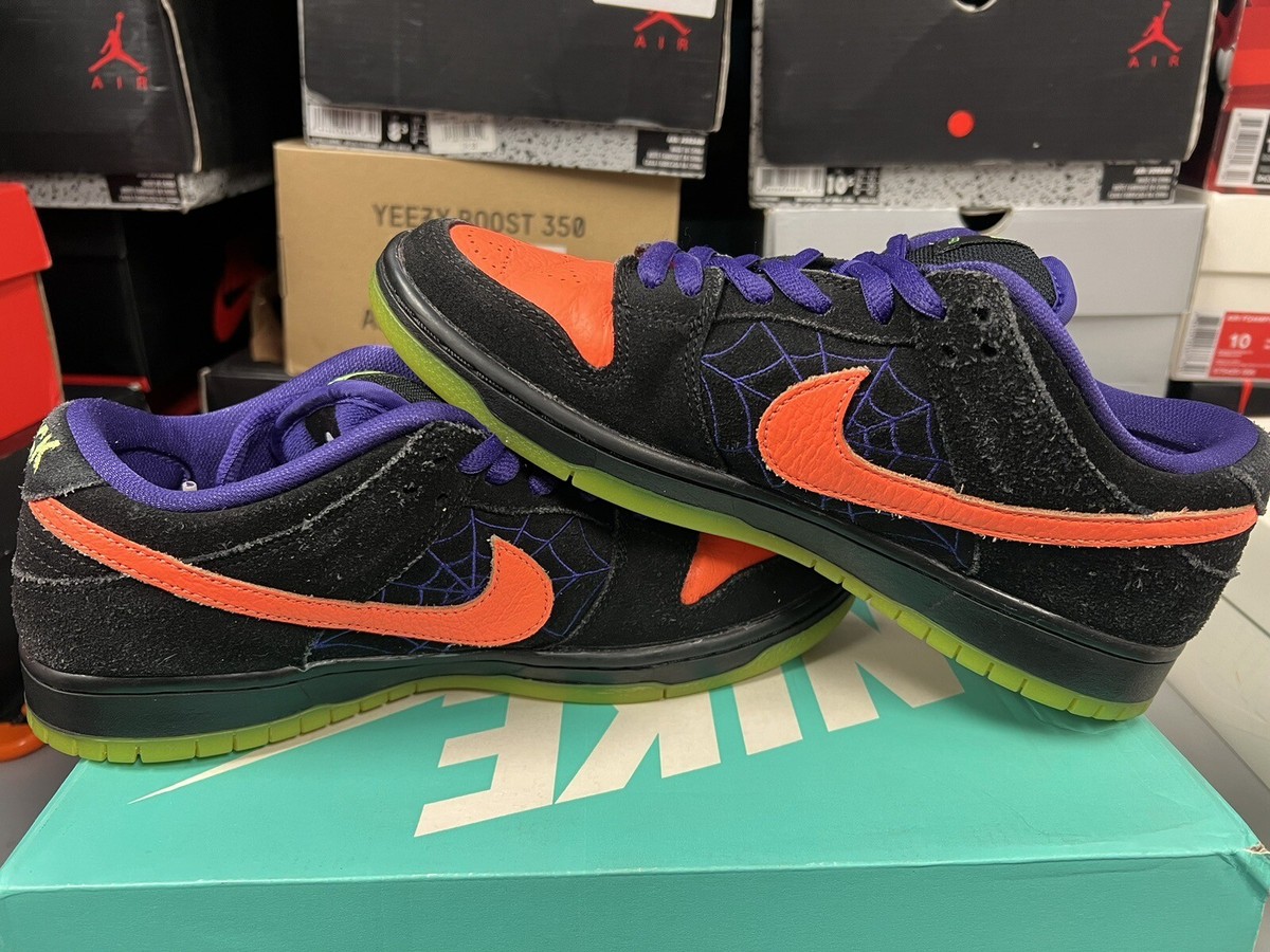 Nike SB Dunk Low Halloween Night of Mischief BQ6817-006 Size