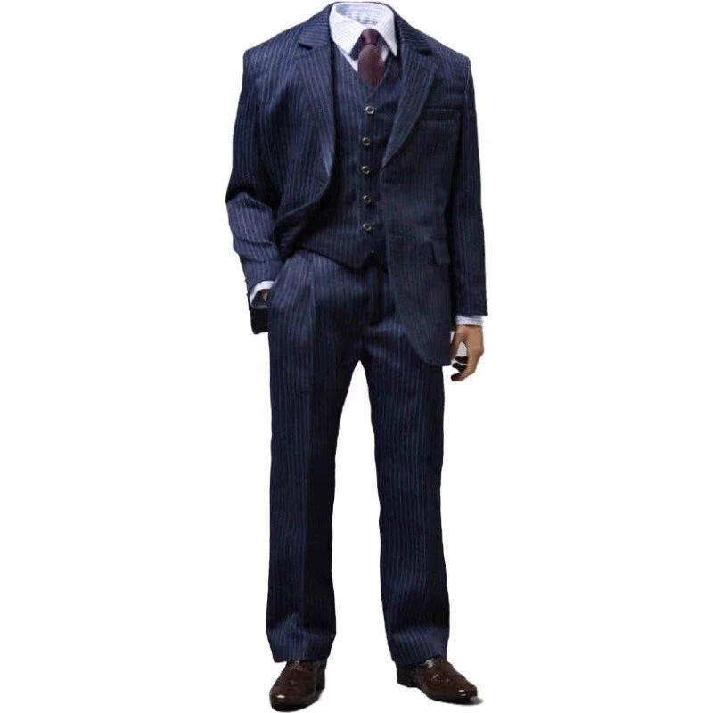 1/6 Bell Heroes Tony Traje Negro Rayas Conjunto Modelo F 12"" Figura de Acción Masculina Muñeca Foto 2 de 4