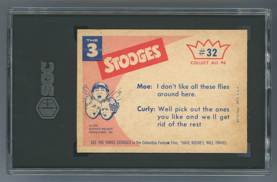 1959 The Three Stooges #32 Cleaning Up The West SGC 7 NM #4776283 - Image 2 of 2