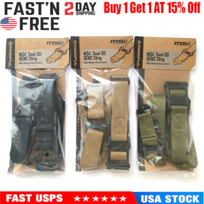 #ad Original Magpul MS4 DUAL QD Multi Mission 2 Point Sling MAG518 BLK US FAST SHIP $22.89