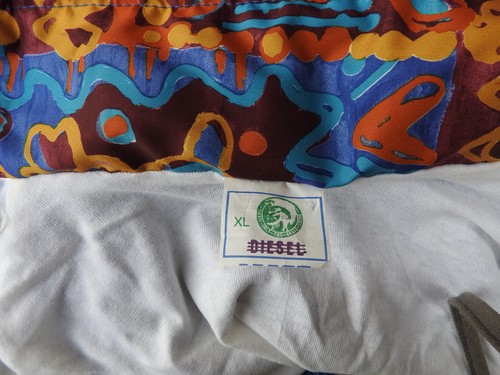 DIESEL Męski Vintage Retro Niebieski Kleid Rozmiar XL - Bild 11 von 13
