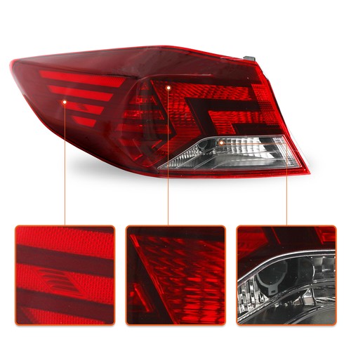 For 2019-2020 Hyundai Elantra Tail Light Lamp Outer Side Type 19-20 Left & Right - Picture 4 of 6