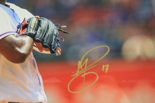 Jurickson Profar Texas Rangers Signed Autographed 11x14 Photo in Frame - Picture 3 of 3