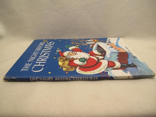 THE NIGHT BEFORE CHRISTMAS Clement C Moore BIG Golden Book HC 1979 ~ 16. Druck - Bild 5 von 23
