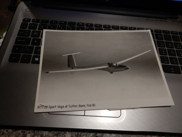 AERONAUTICA sutton bank 1980 gliding PHOTO + J TUCKER LETTER SLINGSBY FN9742 AERONAUTICA sutton bank 1980 gliding PHOTO + J TUCKER LETTER SLINGSBY FN9742