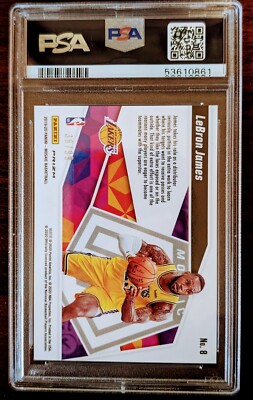 【PSA10】LeBron James  Give and Go レブロン LeBron James 2023 Mosaic #3 Give and Go - Reactive Blue /99