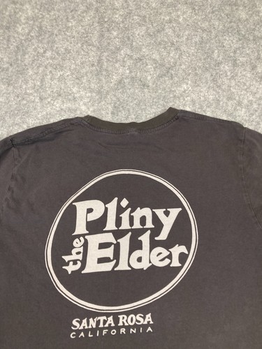 Farm Fresh Pliny The Elder T Shirt Medium M Gray Beer Santa Rosa Lightweight - Picture 3 of 10