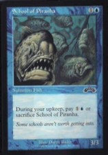 School of Piranha - Exodus: #45, Magic: The Gathering Lp R234