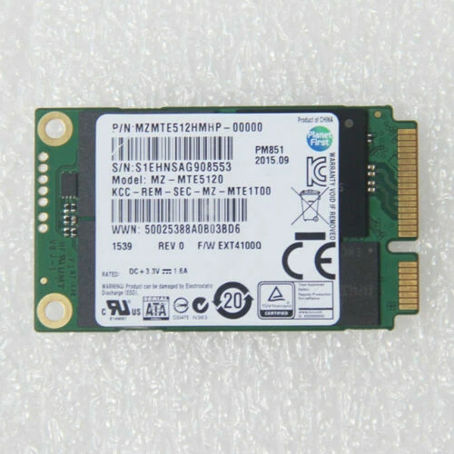 Solid-state drive senza marca con mSATA