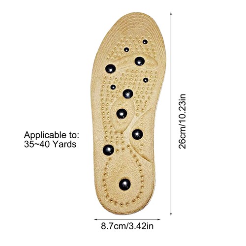 Magnetic Massage Foot Health Care Shoe Gel Insoles Pain Therapy Magnetic Insoles - Picture 7 of 18