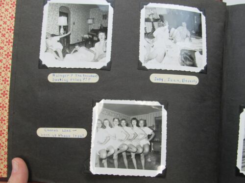 3 Photo Album Scrap Book Lot 1940s to 1960s SAME GIRL Teen College ALL LABELED - Picture 7 of 22