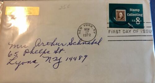 Benjamin Franklin DECLARATION 8 Cent STAMP First Day of Issue 1972 A.C., NY Mint - Picture 3 of 4