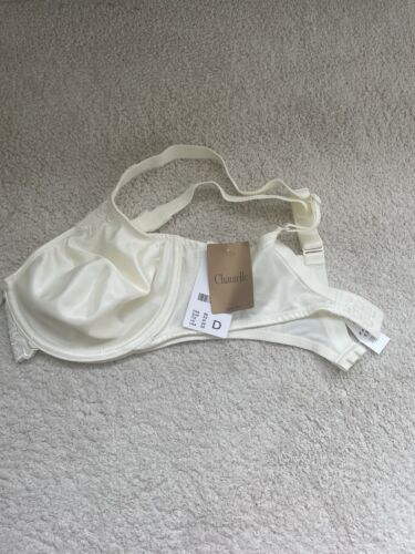 Chantelle Hedona Full Cup Underwired Moulded Minimiser Bra Ivory, Size 34D BNWTS - Picture 3 of 7