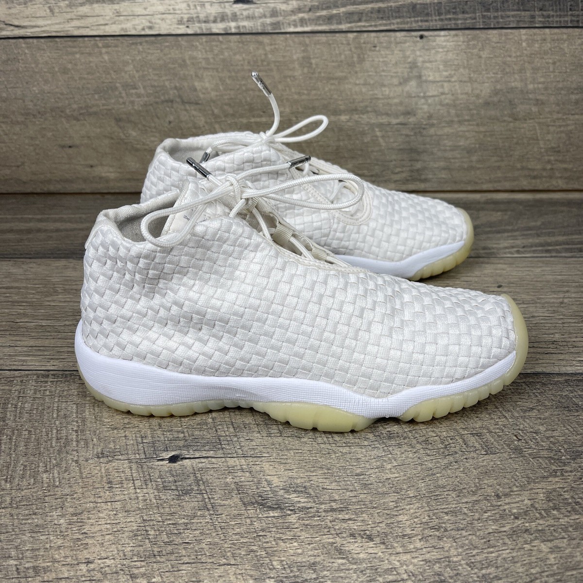 Jordan Future Phantom Shoes Size 7Y Youth Boys Cream White
