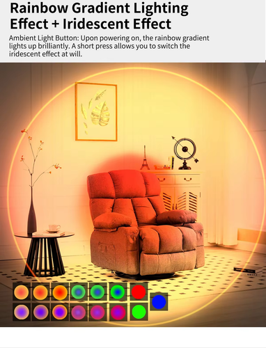Body Motion Sensor LED Night Light RGB Wall Lamp -Stairs Doorway Bedside Toilets - Picture 6 of 14