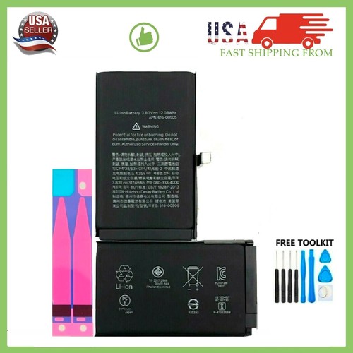 New OEM Replacement Internal Battery For iPhone X/XR/XS/XS Max + Free Tools LOT - Picture 24 of 44