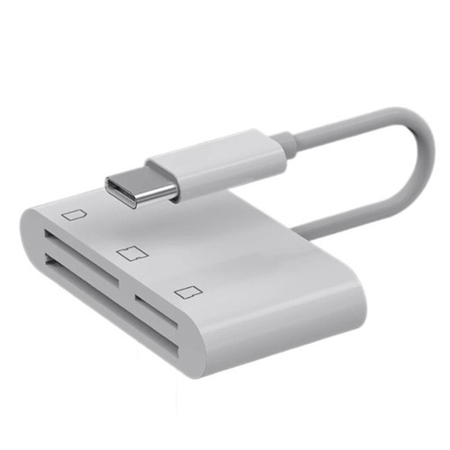 Type C Card Reader for Phone 15/16 Supports SDTFCF Cards with Fast USB 3.0 - Zdjęcie 4 z 8