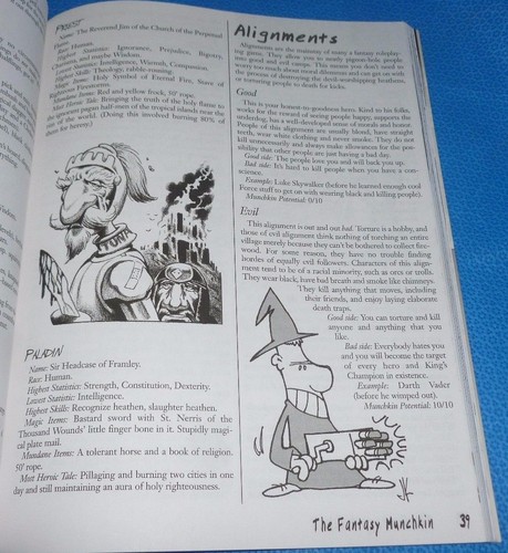 The Munchkin's Guide to Power Gaming - Steve Jackson Games D&D Parody - Imagen 5 de 5