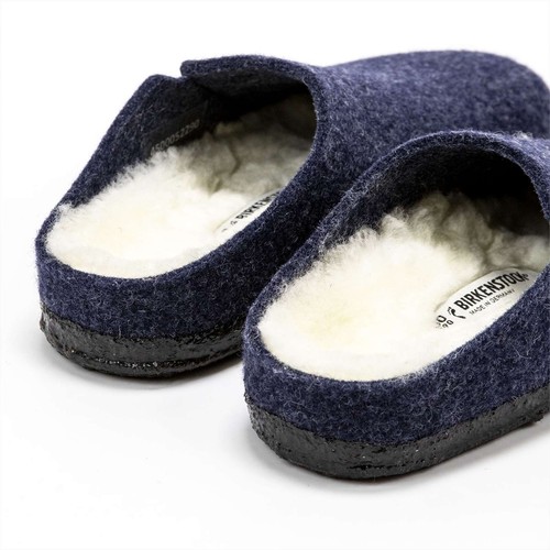 Birkenstock Zermatt Wool Felt Shearling Lined Slipper for Little Kids Boys Girls - Picture 26 of 38
