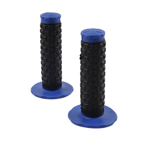 2pcs Bule Pro Taper Pillow Top Handlebar Grip For Dirt Bike Motorcycle 7/8" 22MM - Picture 3 of 11